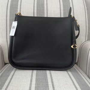 Authentic COACH Soft Pebble Leather Cary Shoulder Bag NWT